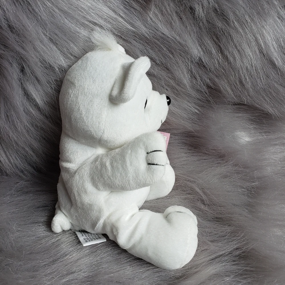 Vintage‎ Precious Moments tender tails 1998 White Teddy bear plush